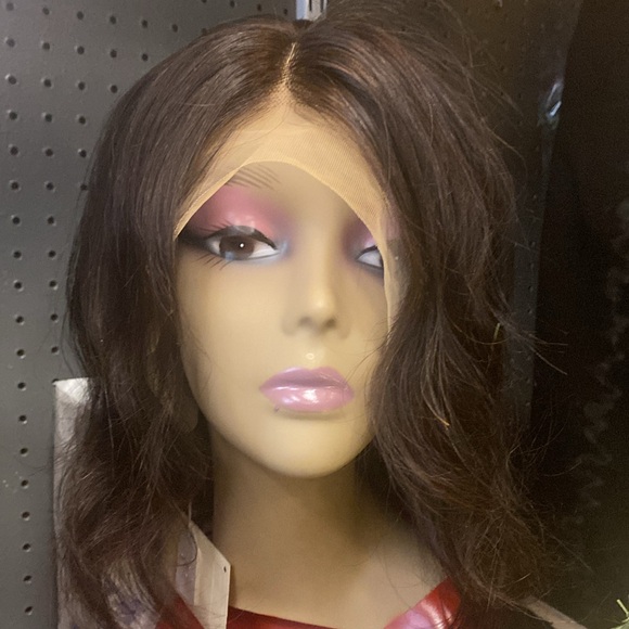 12” Natural Black Bob Wig 100% Human Hair 13x4 HD Lace Front 150% Density It#RH - Picture 1 of 16